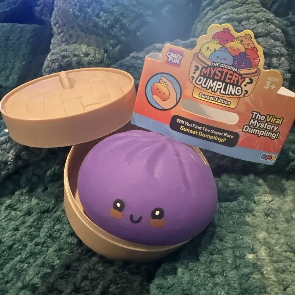 Mystery Dumpling SUNSET Edition Five Below Authentic Opened Box Purple